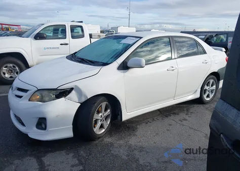 2013 Toyota Corolla S z USA, uszkodzony, nr VIN 5YFBU4EE6DP092865